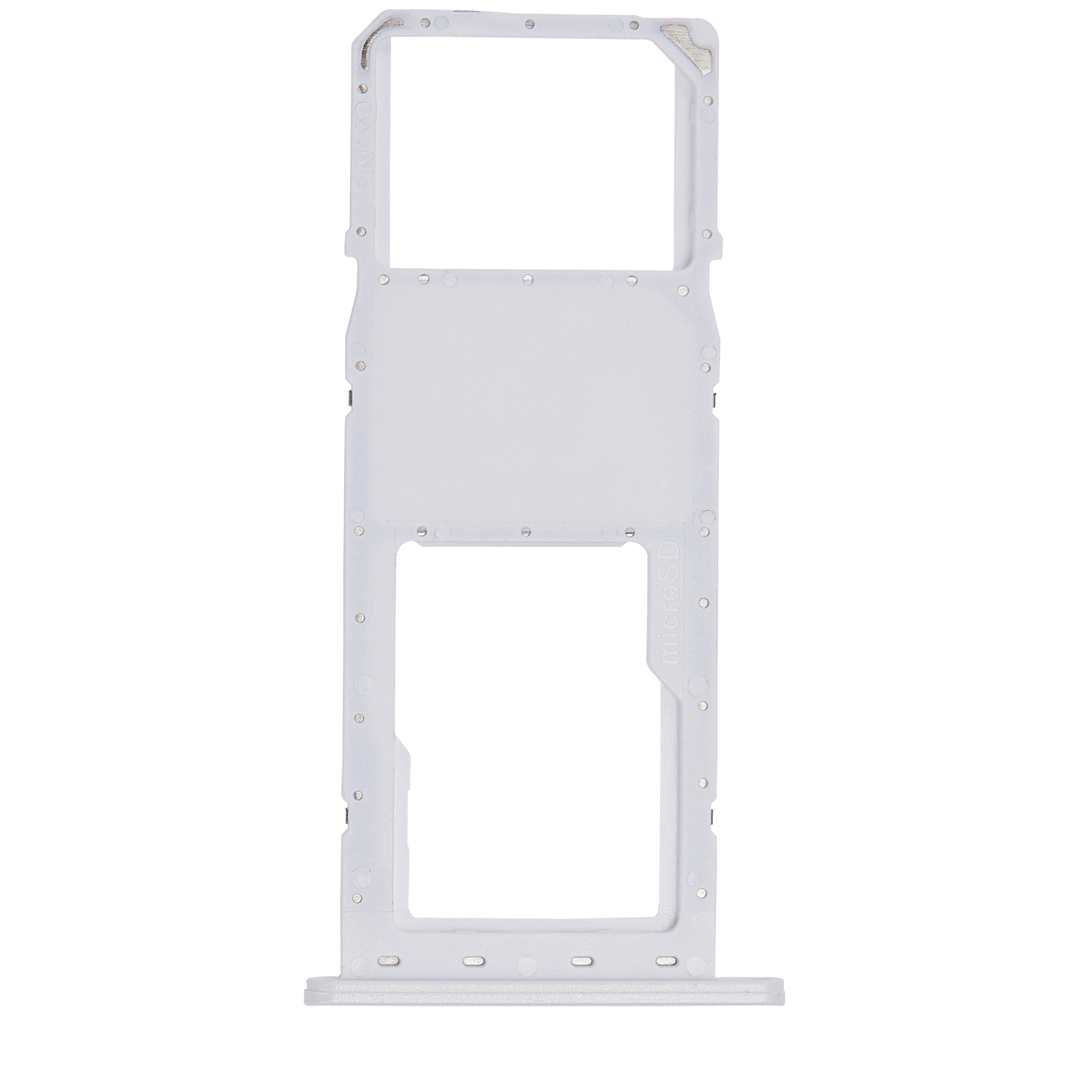 Single Sim Card Tray Compatible For Samsung Galaxy A03S (A037F / 2021) (White)