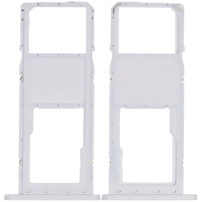 Single Sim Card Tray Compatible For Samsung Galaxy A03S (A037F / 2021) (White)