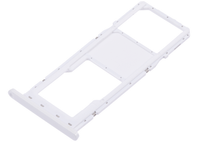 Single Sim Card Tray Compatible For Samsung Galaxy A03S (A037F / 2021) (White)