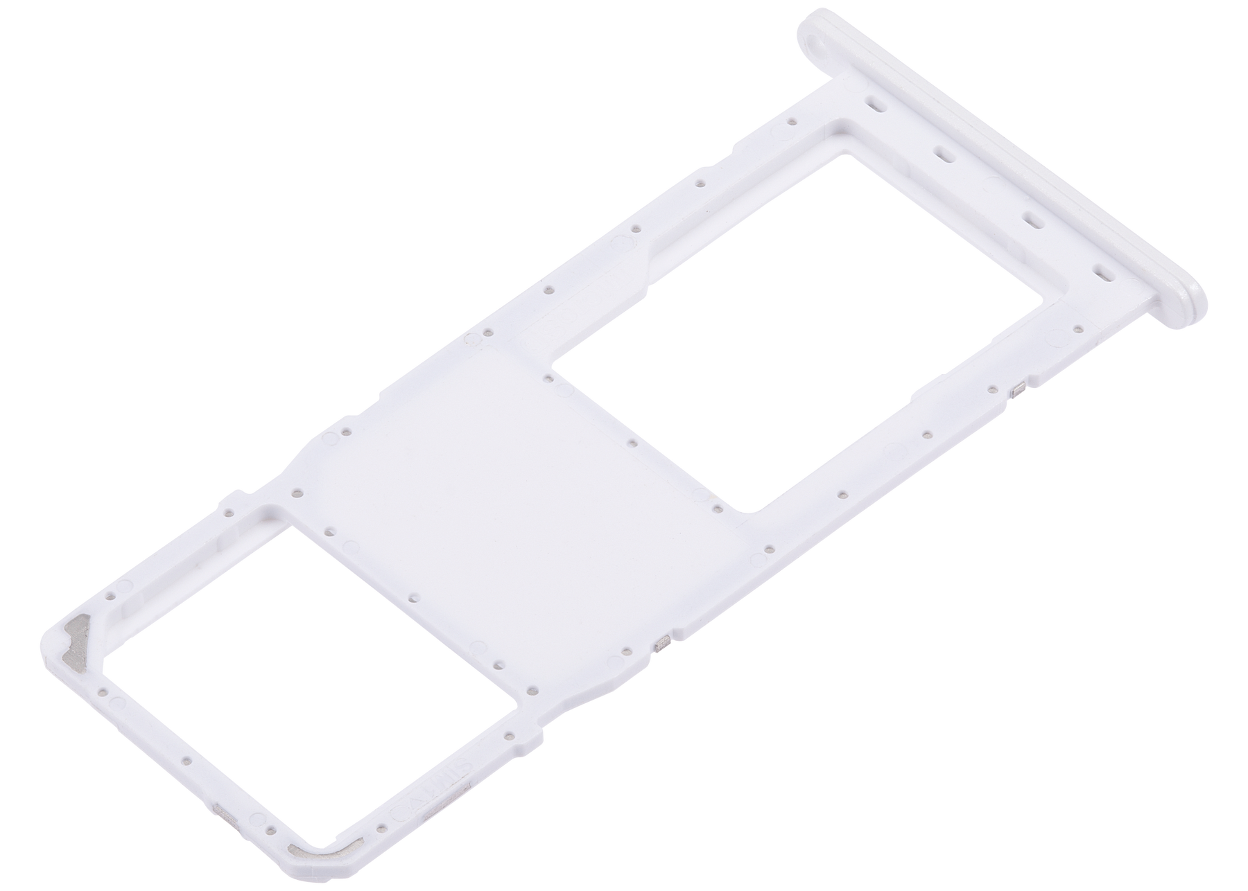 Single Sim Card Tray Compatible For Samsung Galaxy A03S (A037F / 2021) (White)