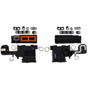 Loudspeaker / Mic Mesh Compatible For iPhone 15 (White)