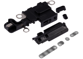 Loudspeaker / Mic Mesh Compatible For iPhone 15 (White)