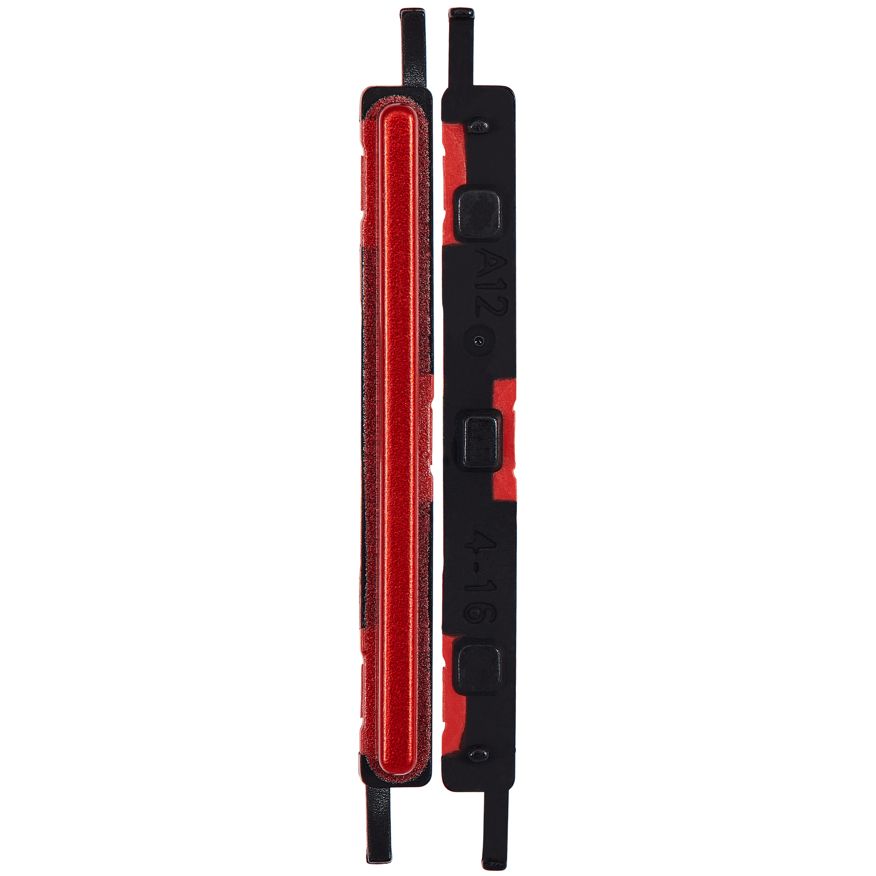 Volume Hard Button Compatible For Samsung Galaxy A12 (A125 / 2020) (Red)