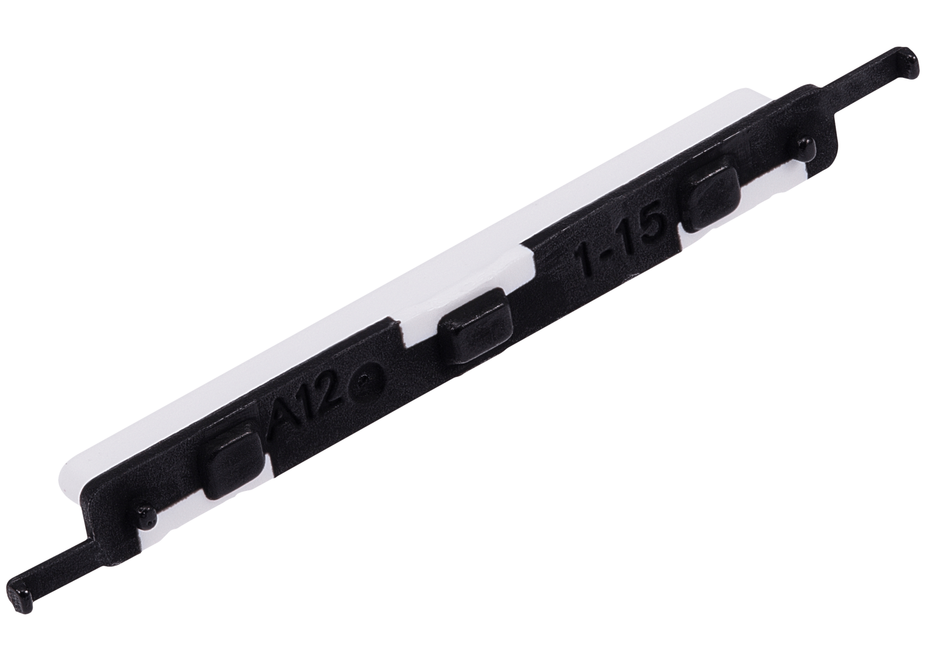 Volume Hard Button Compatible For Samsung Galaxy A12 (A125 / 2020) (White)