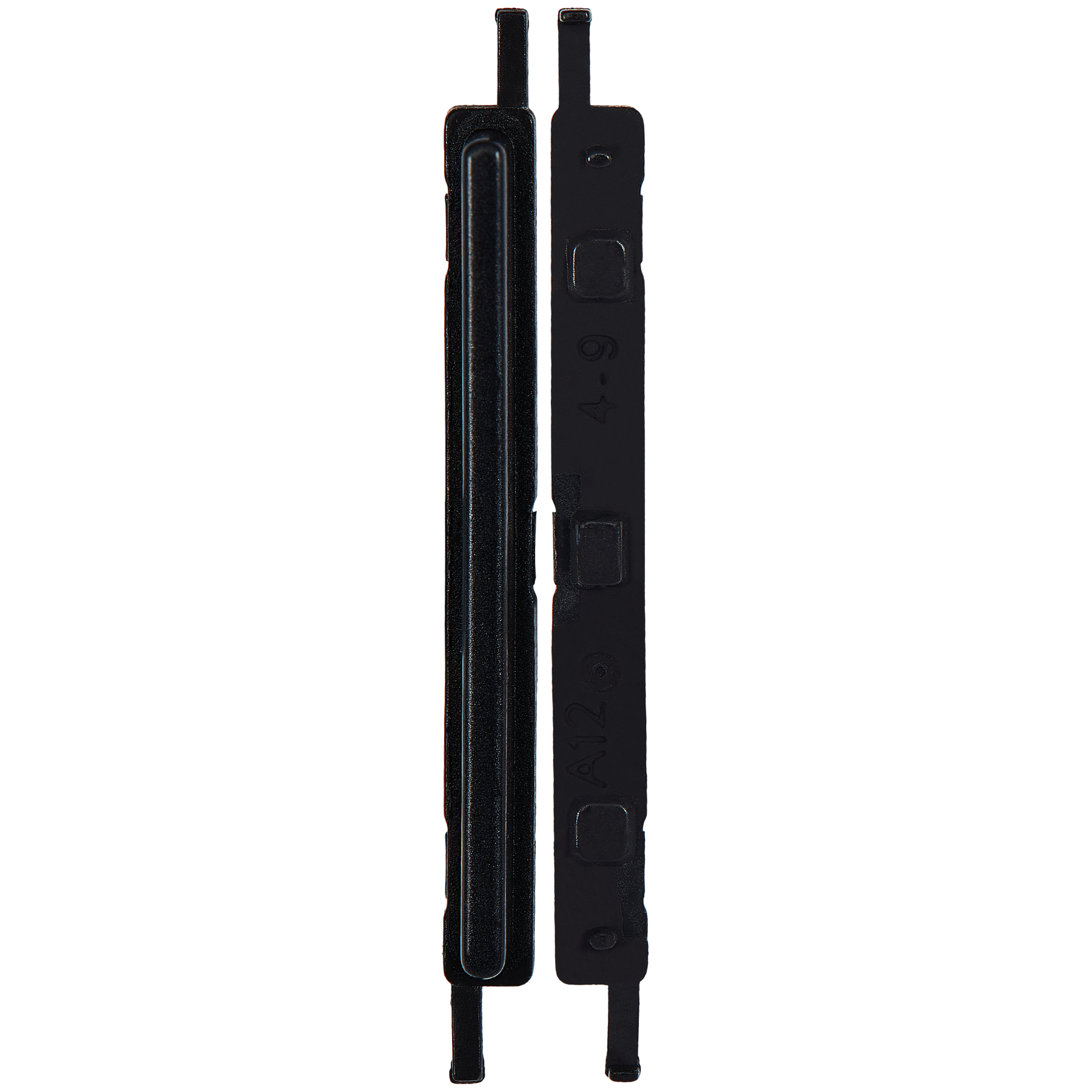 Volume Hard Button Compatible For Samsung Galaxy A12 (A125 / 2020) (Black)