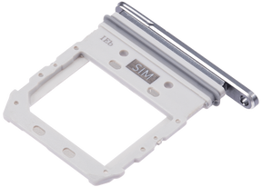 Dual Sim Card Tray Compatible For Samsung Galaxy S10 5G Replacement (Majestic Black)