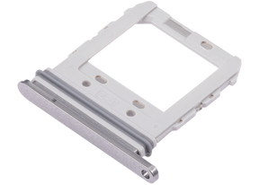Dual Sim Card Tray Replacement  Compatible For Samsung Galaxy S10 5G (Crown Silver)