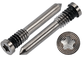 Bottom Screws Compatible For iPhone 15 Pro / 15 Pro Max (Natural Titanium)