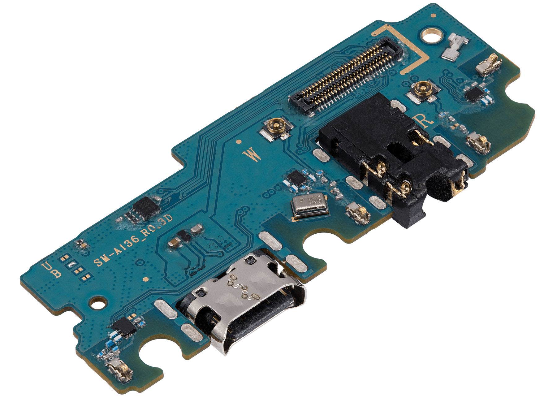 Charging Port Board With Headphone Jack Compatible For Samsung Galaxy A13 5G (A136 / 2021) (International Version) (Premium)