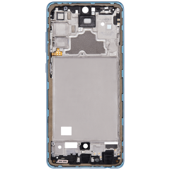 Replacement Mid-Frame Housing Compatible For Samsung Galaxy A72 (A725 / 2021) (Awesome Blue)