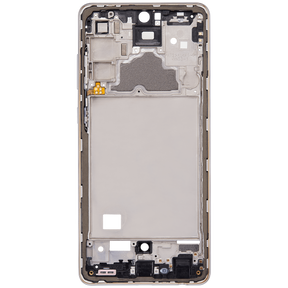 Replacement Mid-Frame Housing Compatible For Samsung Galaxy A72 (A725 / 2021) (Awesome White)