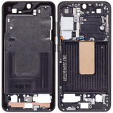 Mid-Frame Housing Compatible For Samsung Galaxy S23 5G Replacement (US & International Version) (Phantom Black)