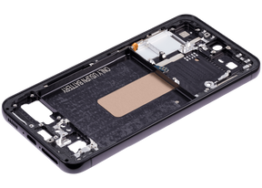 Mid-Frame Housing Compatible For Samsung Galaxy S23 5G Replacement (US & International Version) (Phantom Black)