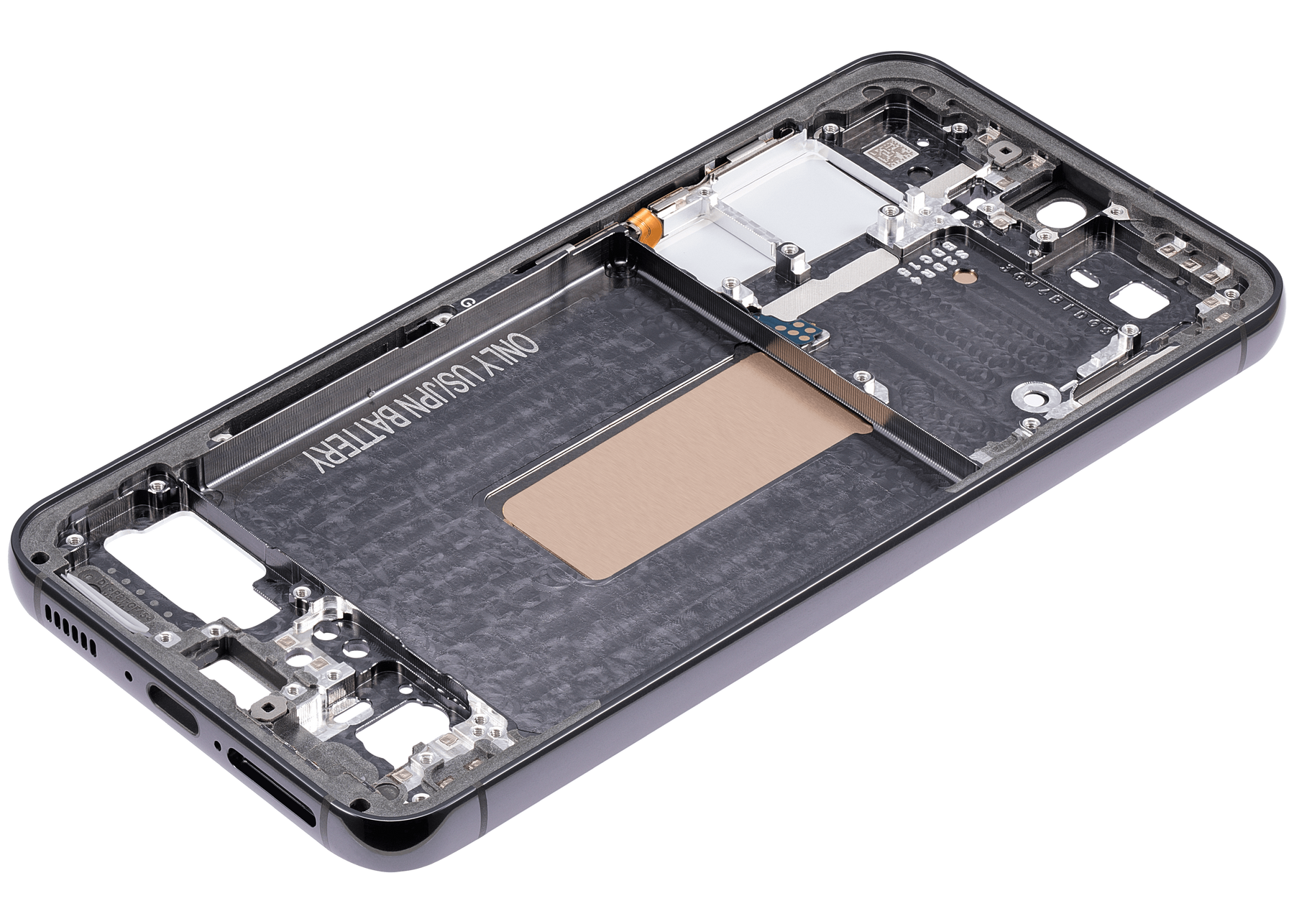 Mid-Frame Housing Compatible For Samsung Galaxy S23 5G (US & International Version) (Green)