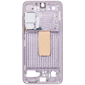 Mid-Frame Housing Compatible For Samsung Galaxy S23 5G Replacement(US & International Version) (Lavender)