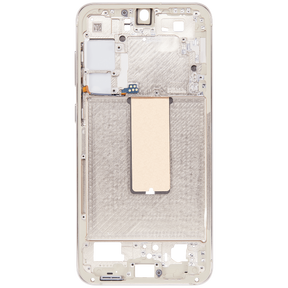 Mid-Frame Housing Compatible For Samsung Galaxy S23 Plus 5G  Replacement(US & International Version) (Cream)