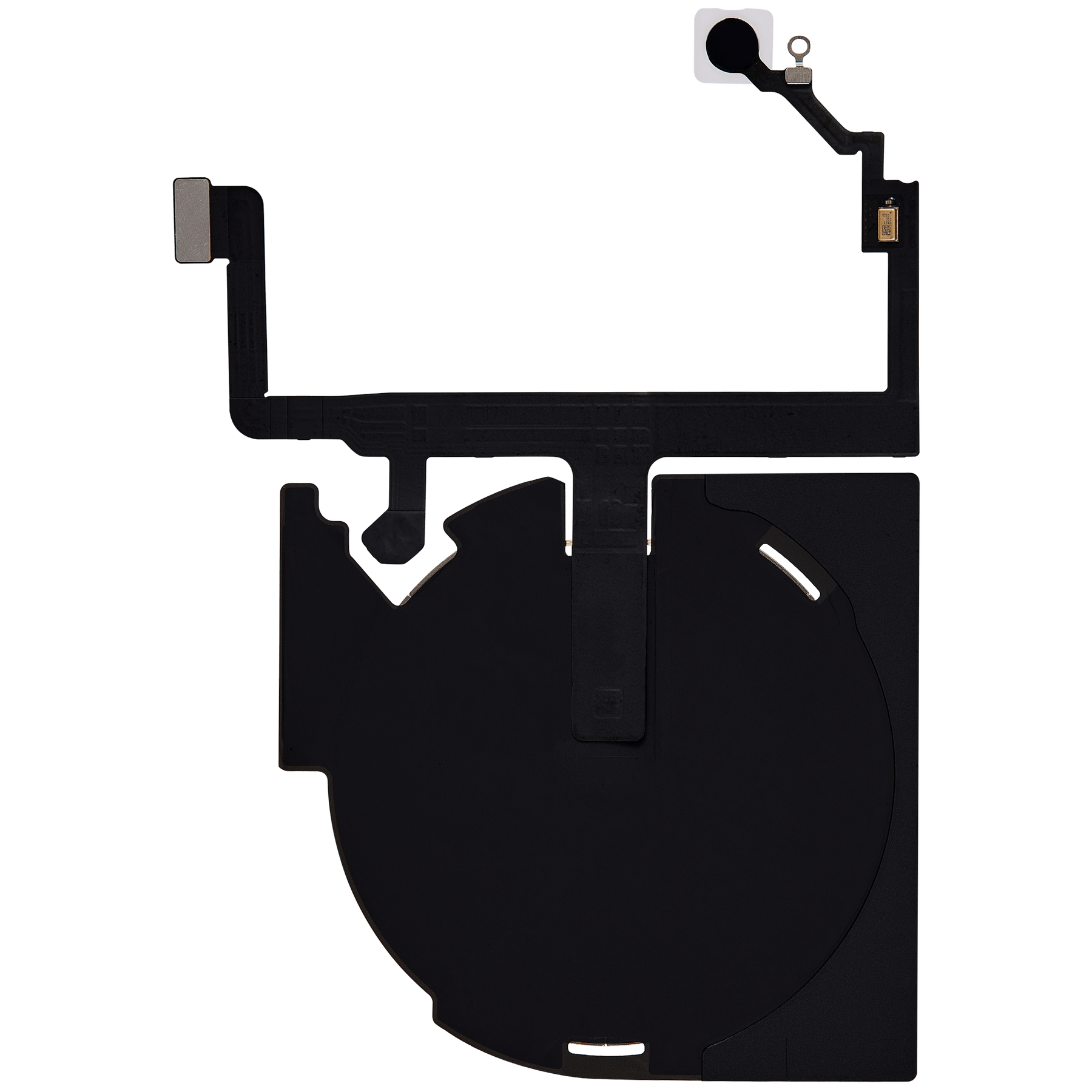 Wireless NFC Charging Flex With Flashlight Flex Cable Compatible For iPhone 15 Plus