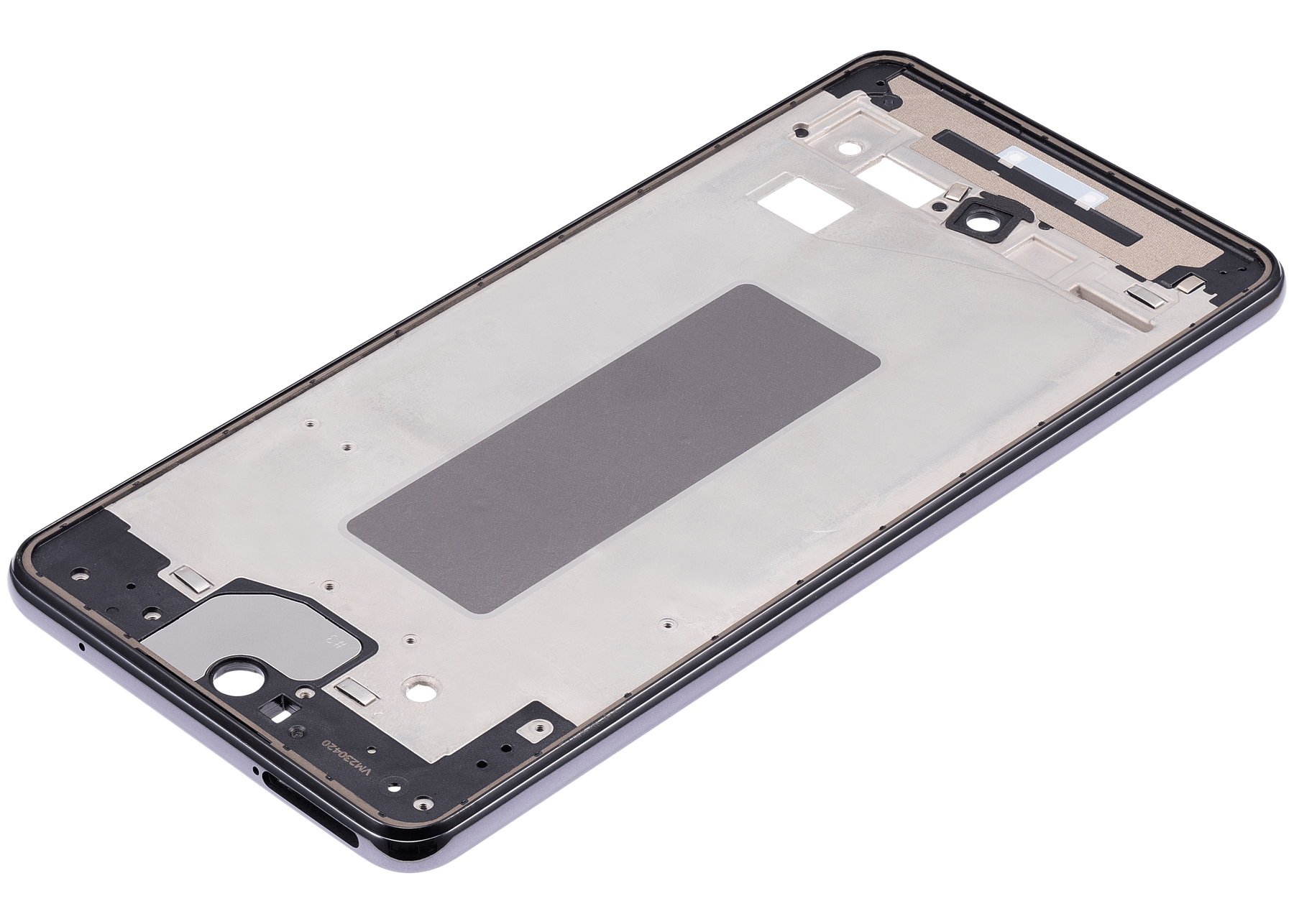 Mid-Frame Housing Compatible For Samsung Galaxy A72 Replacement  (A725 / 2021) (Awesome Black)