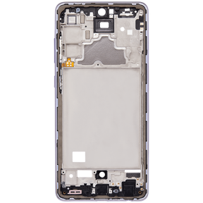 Mid-Frame Housing Compatible For Samsung Galaxy A72 Replacement (A725 / 2021) (Awesome Violet)