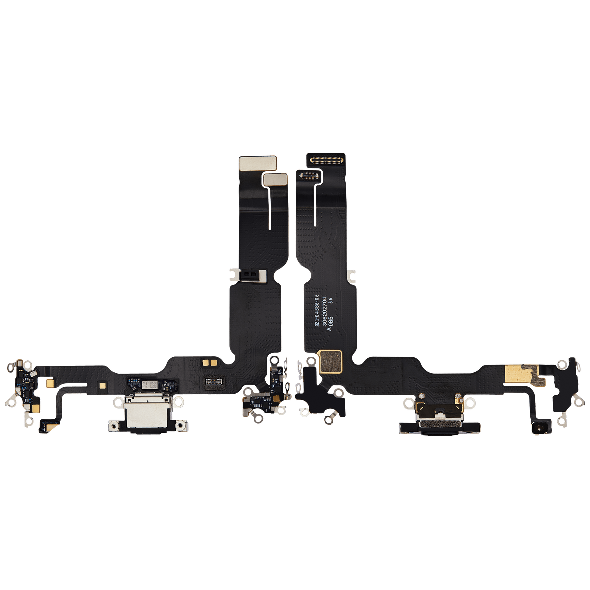 Charging Port Flex Cable Compatible For iPhone 15 Plus (Premium) (Black)