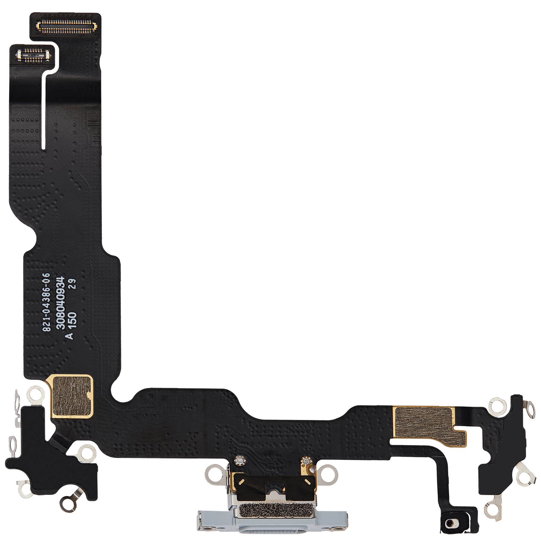 Charging Port Flex Cable Compatible For iPhone 15 Plus (Premium) (Blue)