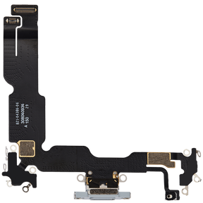 Charging Port Flex Cable Compatible For iPhone 15 Plus (Premium) (Blue)