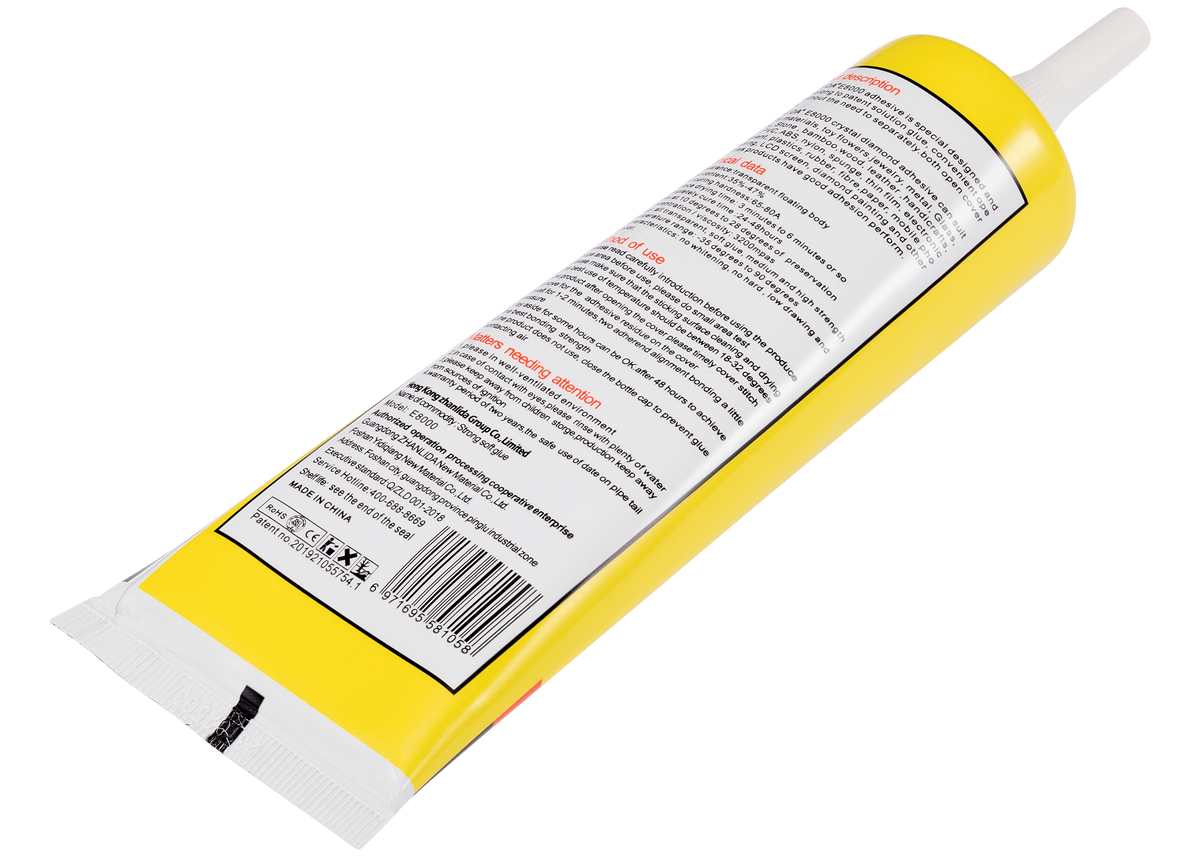 Multi-Purpose Glue Adhesive E8000 (110ml / Clear) (Zhanlida)