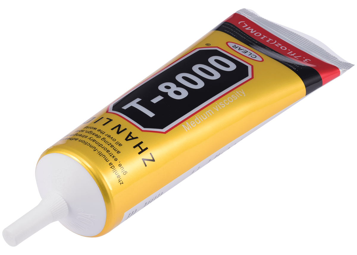 Multi-Purpose Glue Adhesive T8000 (110ml / Clear) (Zhanlida)