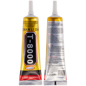 Multi-Purpose Glue Adhesive T8000 (50ml / Clear) (Zhanlida)