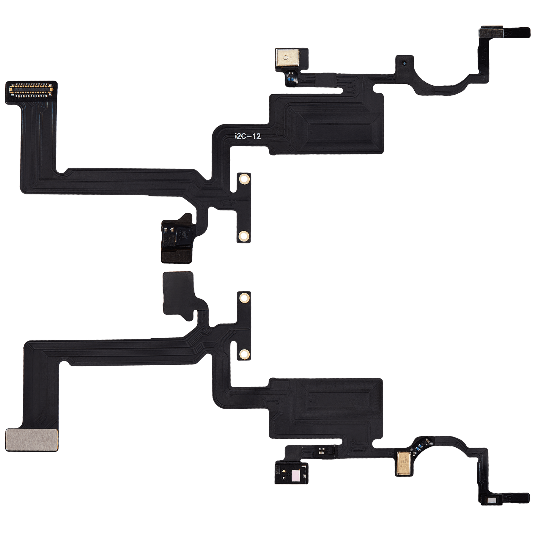 Proximity Sensor Flex Cable compatible For iPhone 12/12 Pro(Programming and Soldering Required) (I2C)