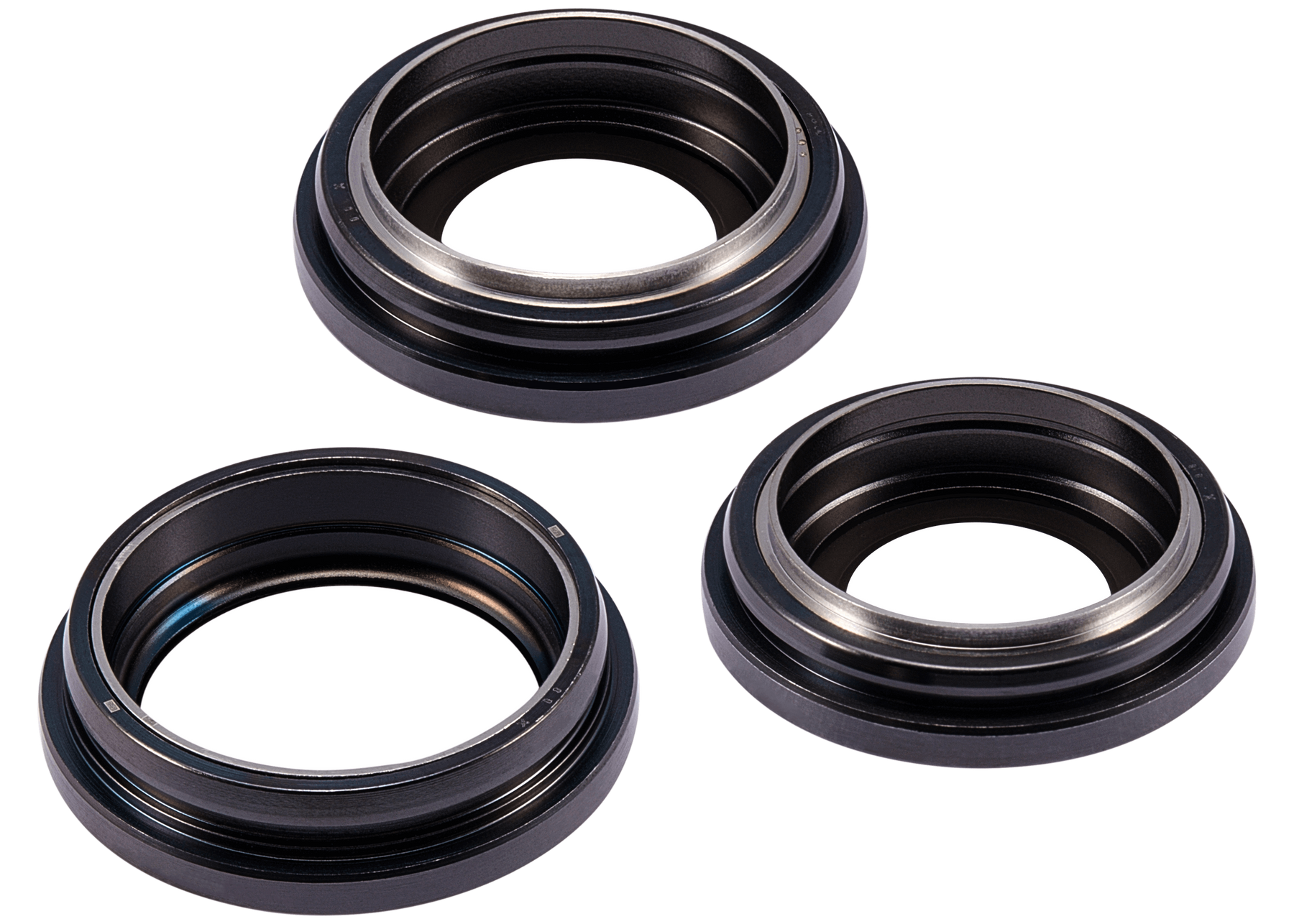 Back Camera Lens With Bracket & Bezel Compatible For iPhone 15 Pro Max (3 Piece Set) (Premium) (Black Titanium)