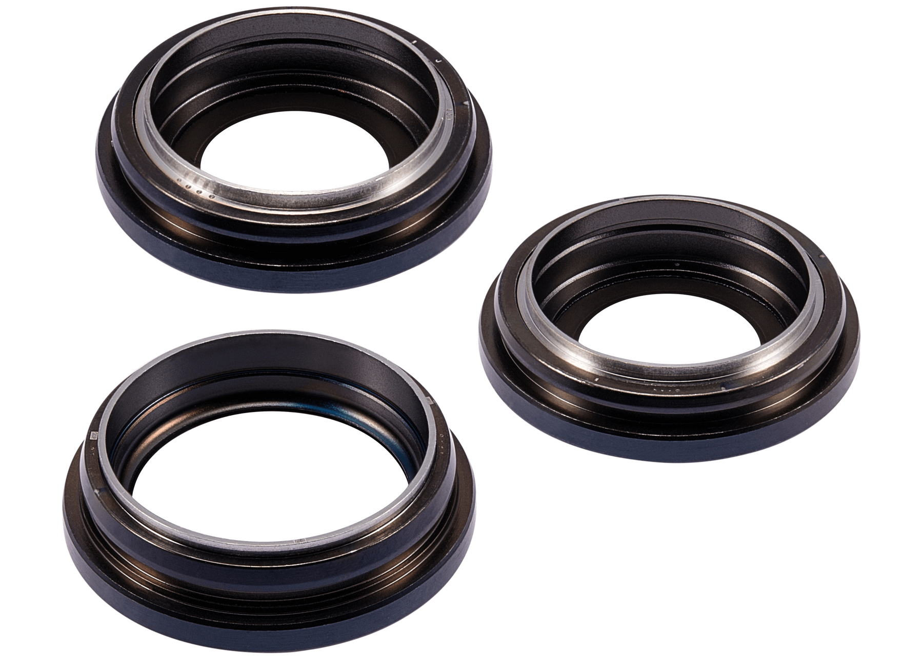 Back Camera Lens With Bracket & Bezel Compatible For iPhone 15 Pro Max (3 Piece Set) (Premium) (Blue Titanium)