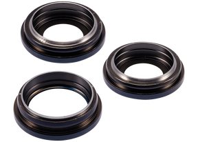 Back Camera Lens With Bracket & Bezel Compatible For iPhone 15 Pro Max (3 Piece Set) (Premium) (Blue Titanium)