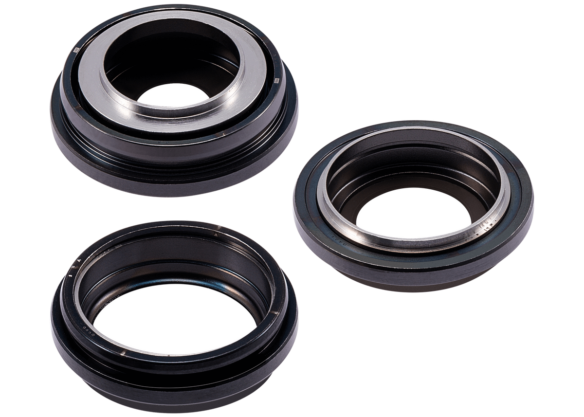 Back Camera Lens With Bracket & Bezel Compatible For iPhone 15 Pro (3 Piece Set) (Premium) (Black Titanium)