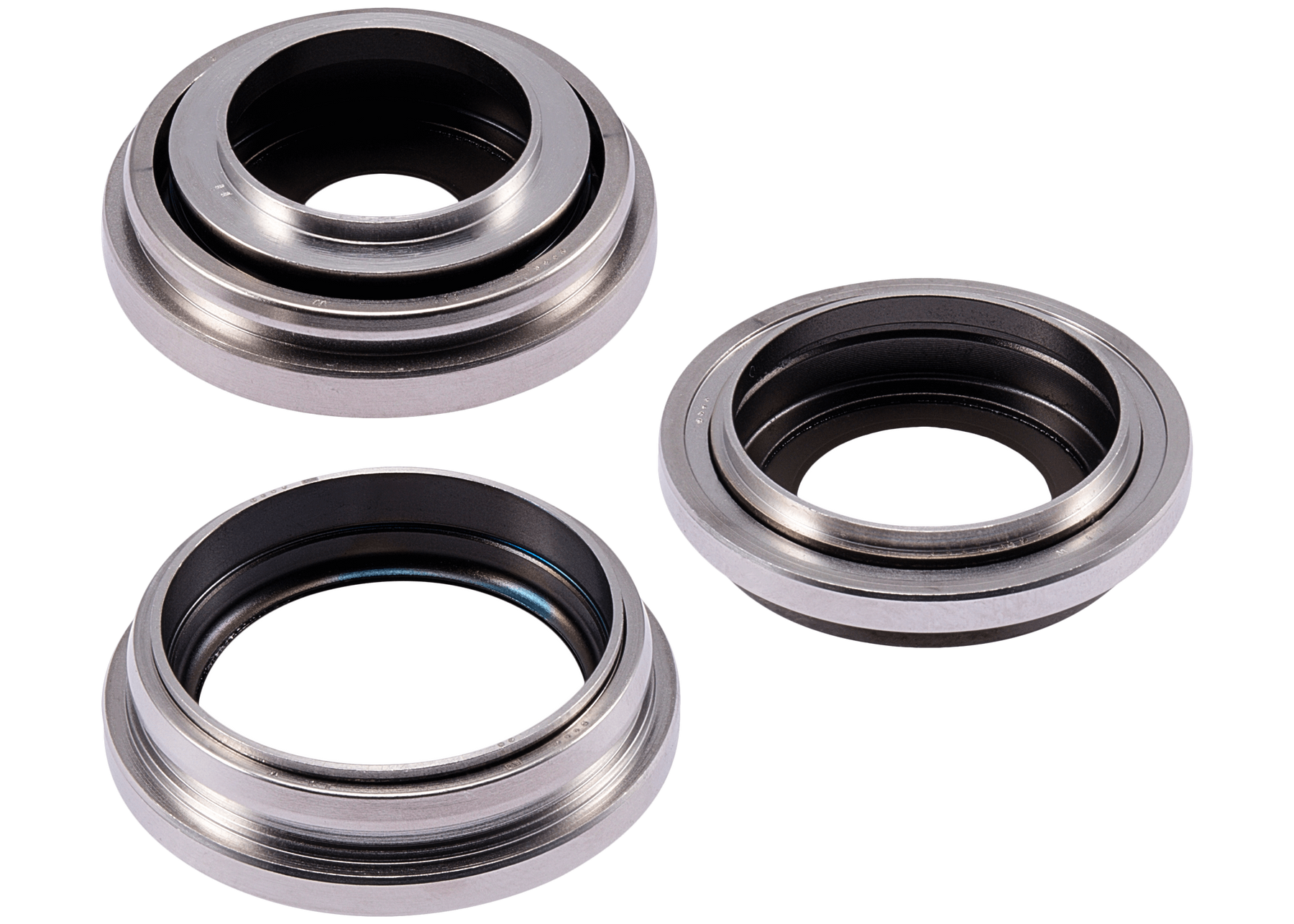 Back Camera Lens With Bracket & Bezel Compatible For iPhone 15 Pro (3 Piece Set) (Premium) (White Titanium)