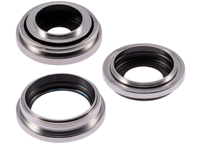 Back Camera Lens With Bracket & Bezel Compatible For iPhone 15 Pro (3 Piece Set) (Premium) (White Titanium)