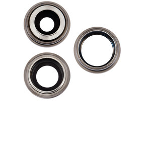 Back Camera Lens With Bracket & Bezel Compatible For iPhone 15 Pro (3 Piece Set) (Premium) (Natural Titanium)