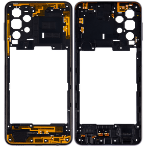 Mid-Frame Housing Compatible For Samsung Galaxy A32 5G (A326 / 2021) (Awesome Black)