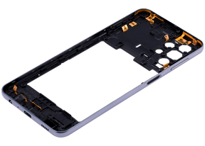 Mid-Frame Housing Compatible For Samsung Galaxy A32 5G (A326 / 2021) (Awesome Black)
