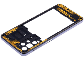 Mid-Frame Housing Compatible For Samsung Galaxy A32 5G (A326 / 2021) (Awesome Black)
