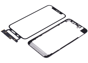 4 in 1 Short Flex (Digitizer Touch With Glass + OCA + Frame Pre-installed) Compatible For iPhone 12 Mini (OCA Master)