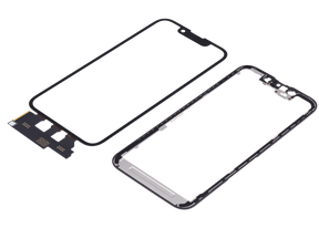 4 in 1 Short Flex (Digitizer Touch With Glass + OCA + Frame Pre-installed) Compatible For iPhone 13 Mini (OCA Master)