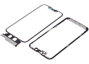 4 in 1 Short Flex (Digitizer Touch With Glass + OCA + Frame Pre-installed) Compatible For iPhone 13 Mini (OCA Master)