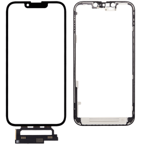 4 in 1 Short Flex (Digitizer Touch With Glass + OCA + Frame Pre-installed) Compatible For iPhone 13 (OCA Master)