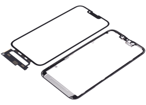 4 in 1 Short Flex (Digitizer Touch With Glass + OCA + Frame Pre-installed) Compatible For iPhone 13 (OCA Master)