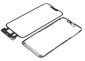 4 in 1 Short Flex (Digitizer Touch With Glass + OCA + Frame Pre-installed) Compatible For iPhone 13 Pro (OCA Master)