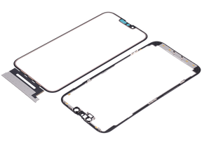 4 in 1 Short Flex (Digitizer Touch With Glass + OCA + Frame Pre-installed) Compatible For iPhone 13 Pro Max (OCA Master)