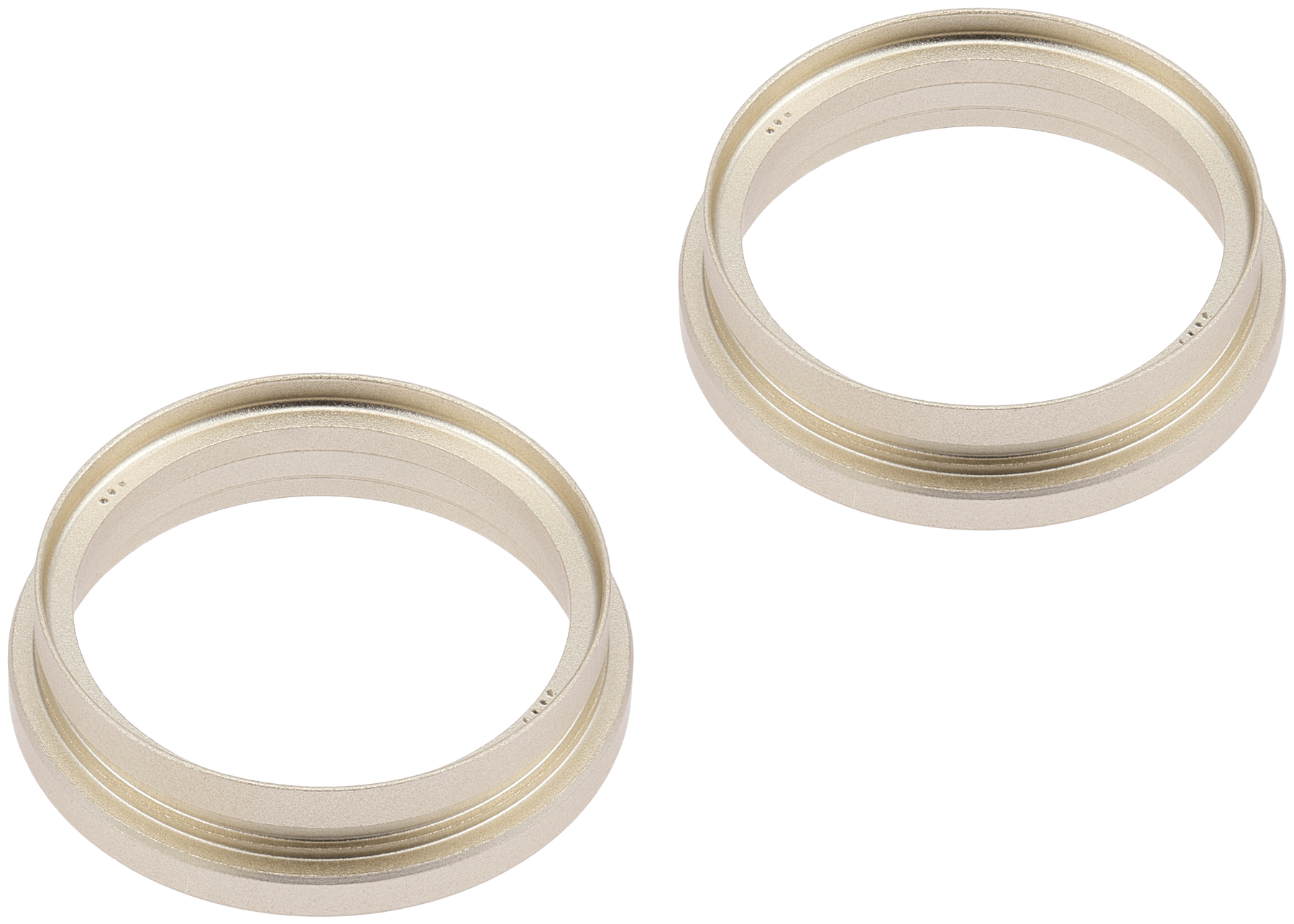 Back Camera Bezel Ring Only Compatible For iPhone 15 / 15 Plus (Yellow) (2 Piece Set)