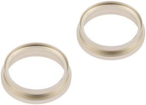 Back Camera Bezel Ring Only Compatible For iPhone 15 / 15 Plus (Yellow) (2 Piece Set)