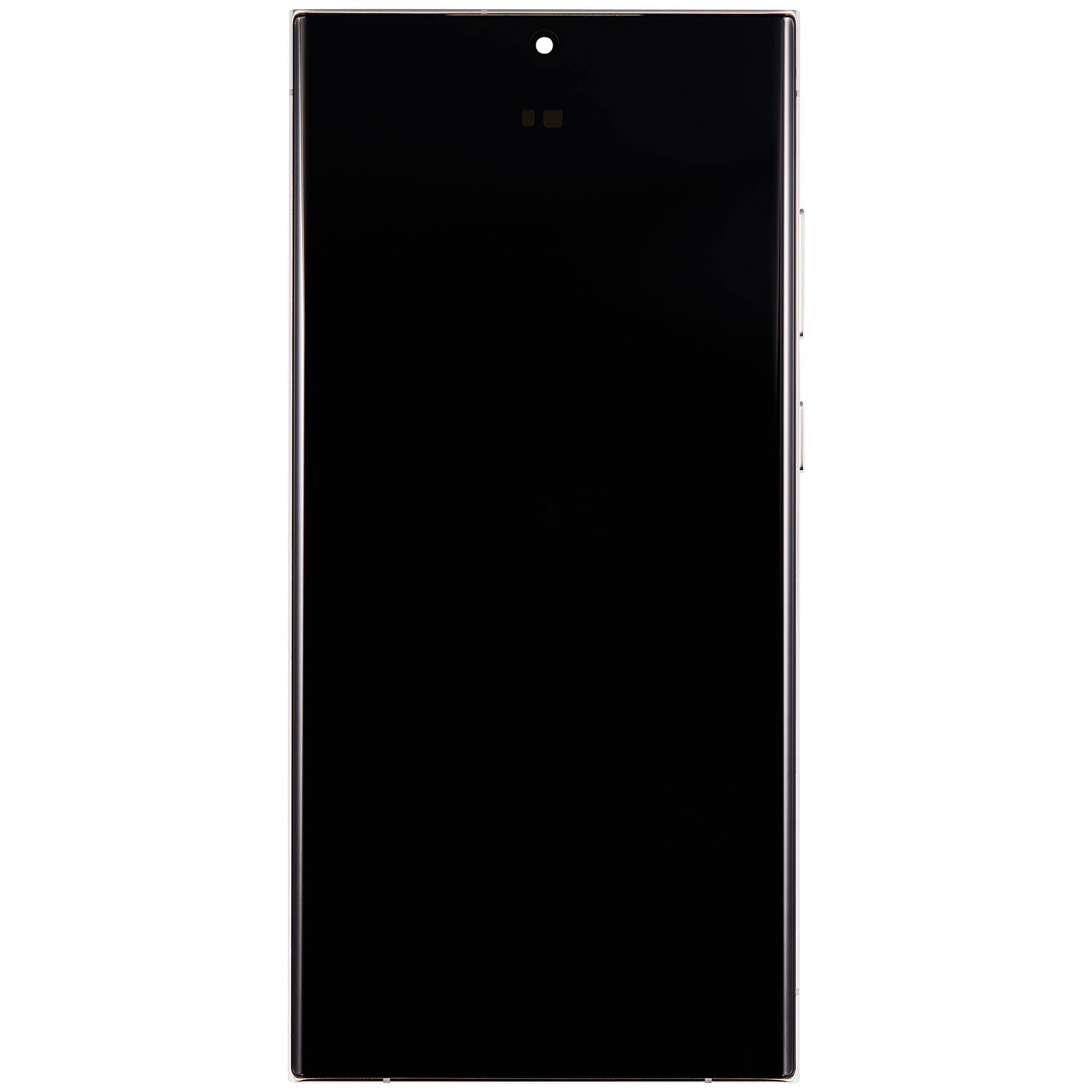 OLED Assembly With Frame Compatible For Samsung Galaxy S23 Ultra 5G Replacement(US & International) (Service Pack) (Cream)